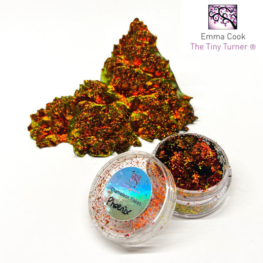 Tiny Turner Chameleon Flakes Single 0.5g Pot 'Phoenix'