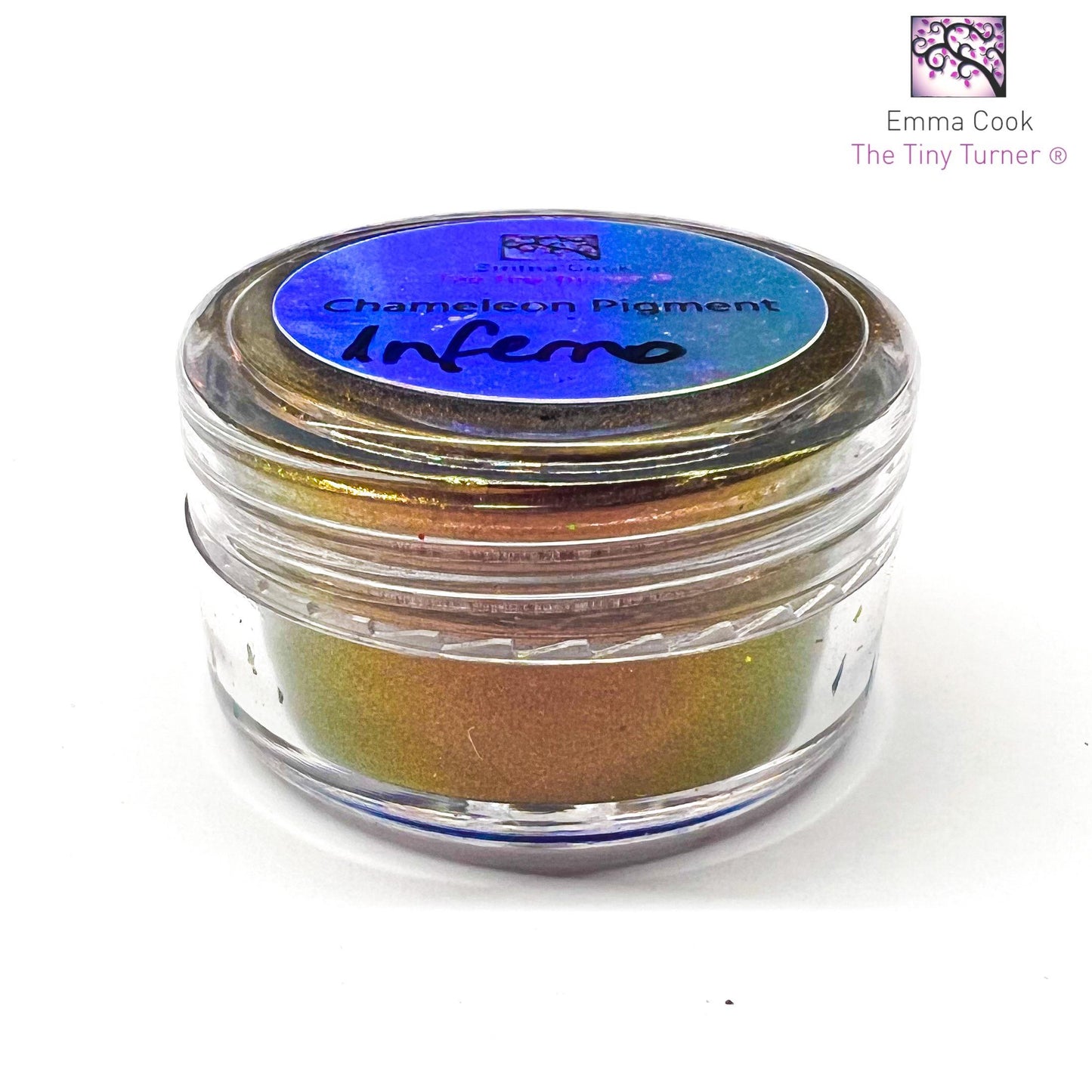 Tiny Turner Chameleon Mica Pigment Single 0.5g Pot 'Inferno'