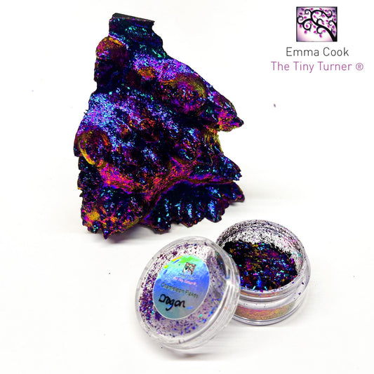 Poudre de caméléon Tiny Turner (6 pots de 0,5 g)