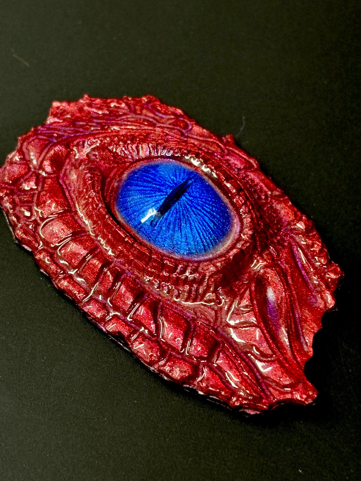 Red Dragon Eye Fridge Magnet