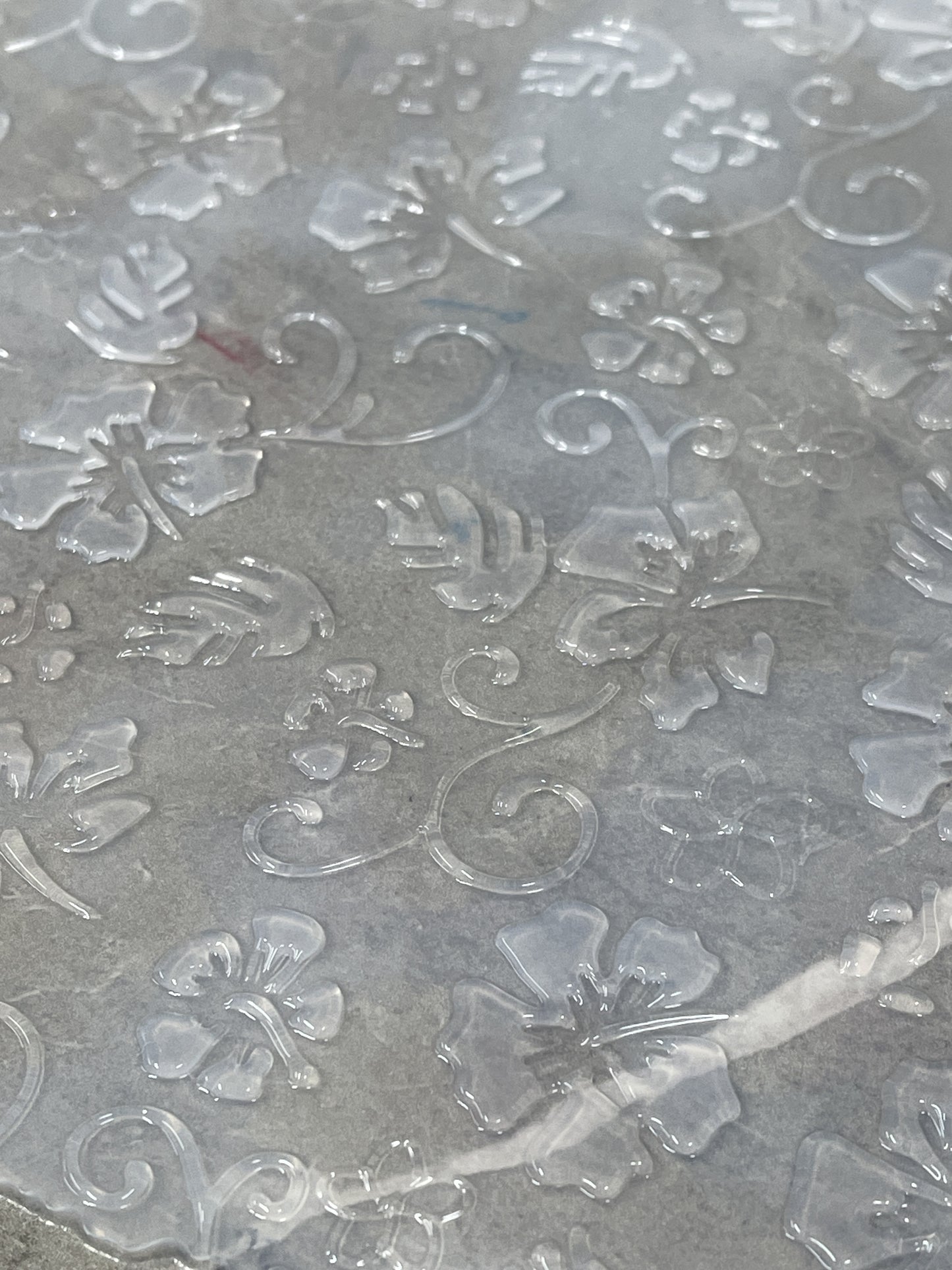 Feuilles de texture en silicone