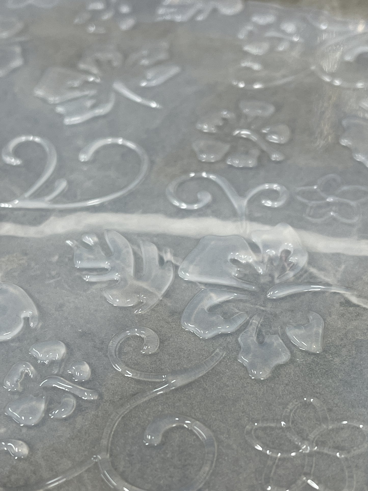 Feuilles de texture en silicone