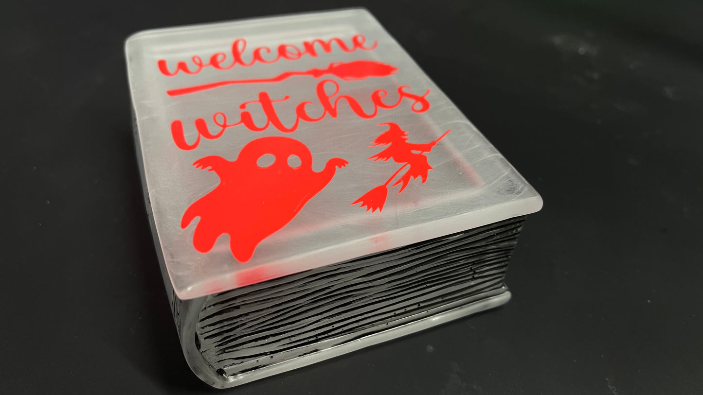 Halloween Bookend Trinket Box