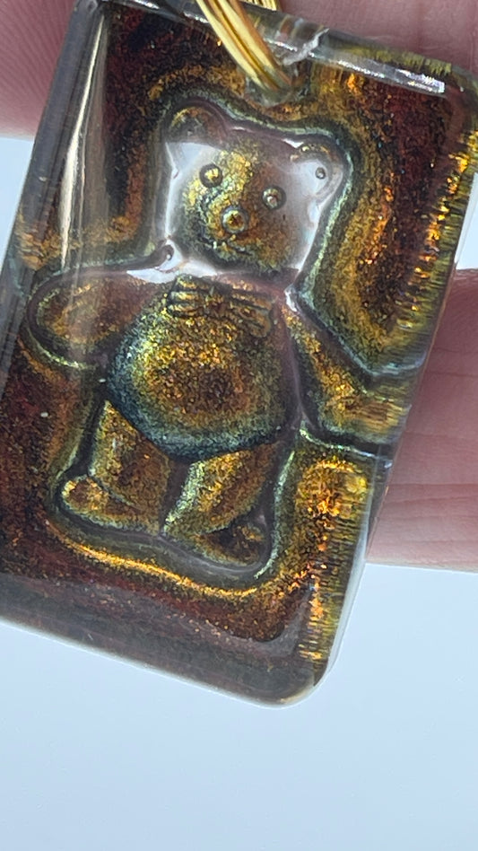 Golden Bear Keyring