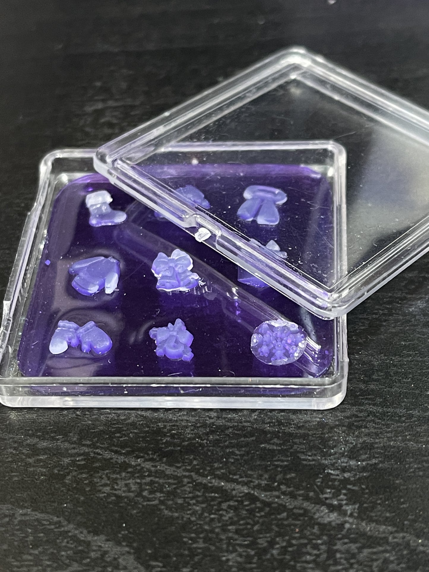 Set of 9 Micro Christmas Inlays
