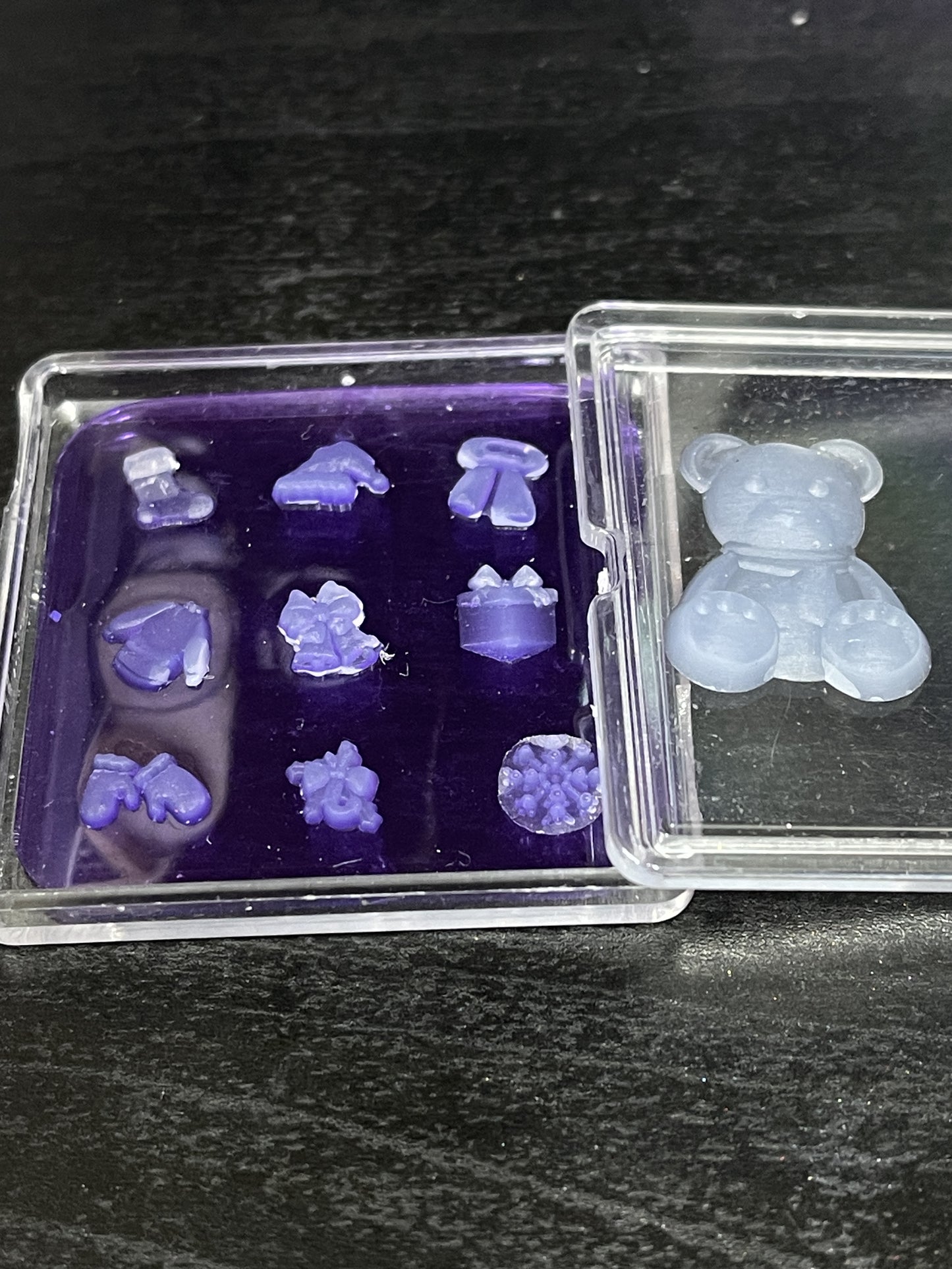 Set of 9 Micro Christmas Inlays
