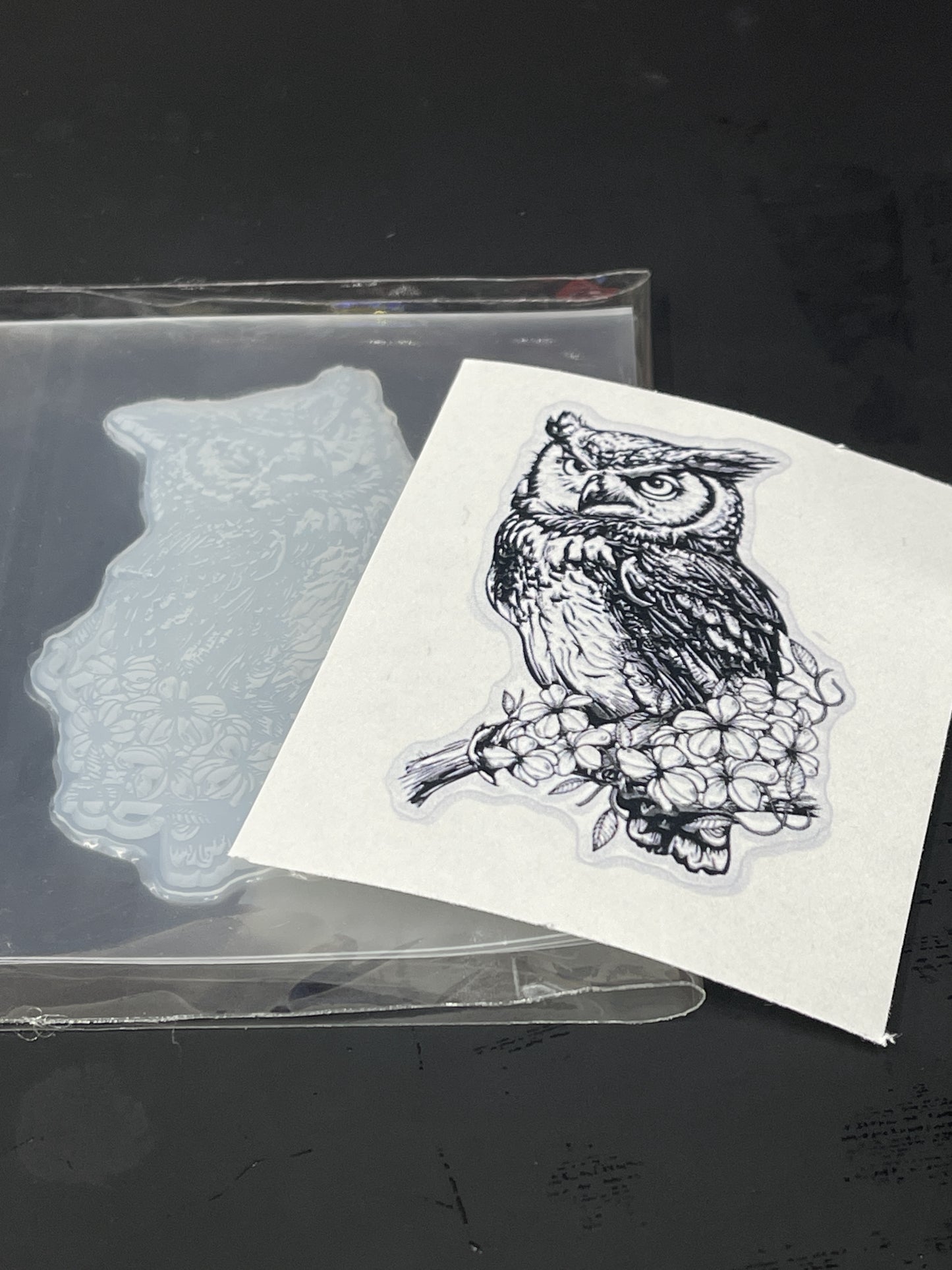 Owl Silicone Inlay 3