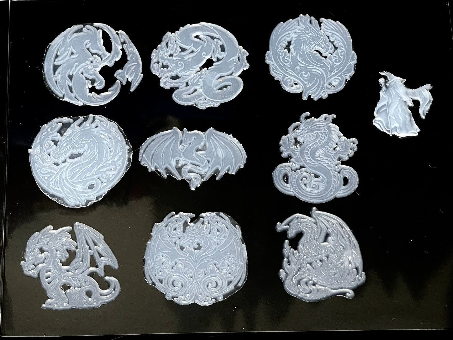 Dragon Collection Tiny Silicone Inlays