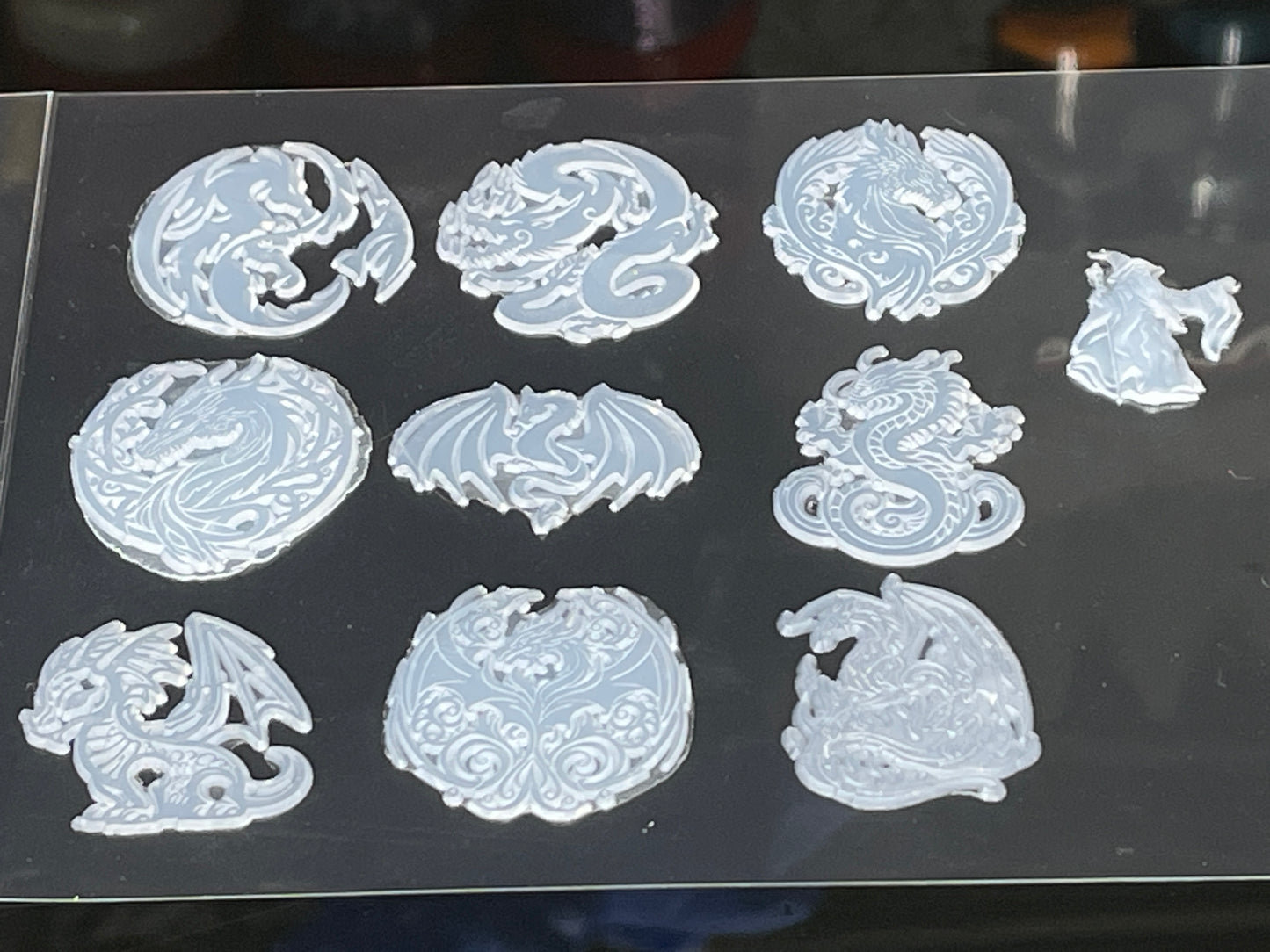 Dragon Collection Tiny Silicone Inlays