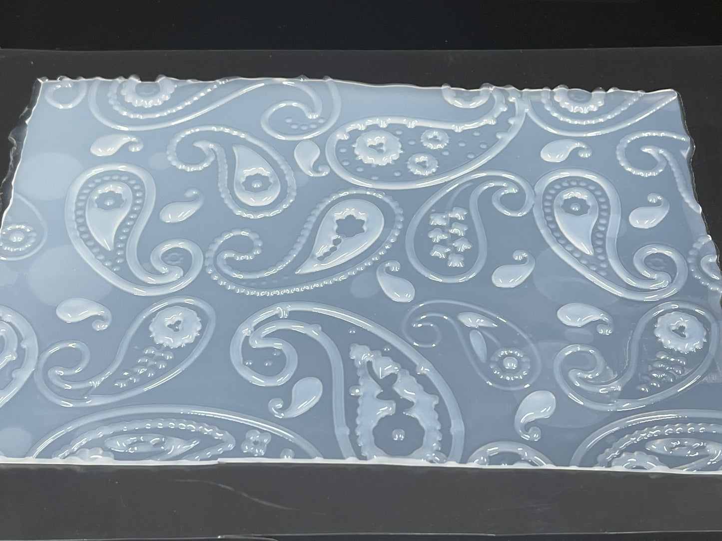 Droplets 1/2-size Silicone Inlay Sheet