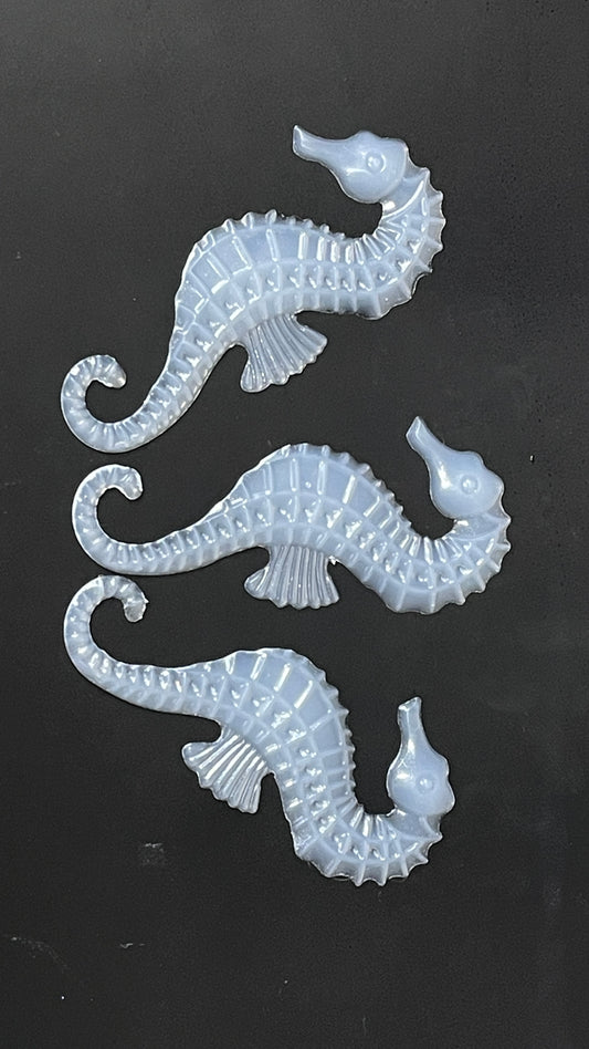 Seahorse Trio Large Silicone Inlays