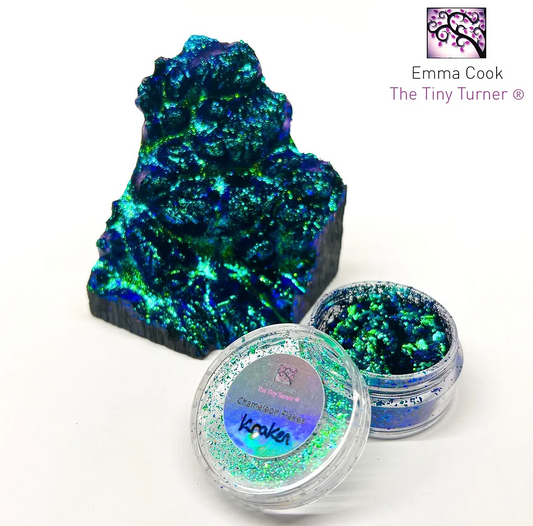 Tiny Turner Chameleon Flakes Single 0.5g Pot 'Kraken'