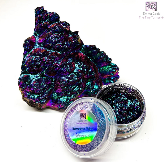 Tiny Turner Chameleon Flakes Single 0.5g Pot 'Wyvern'