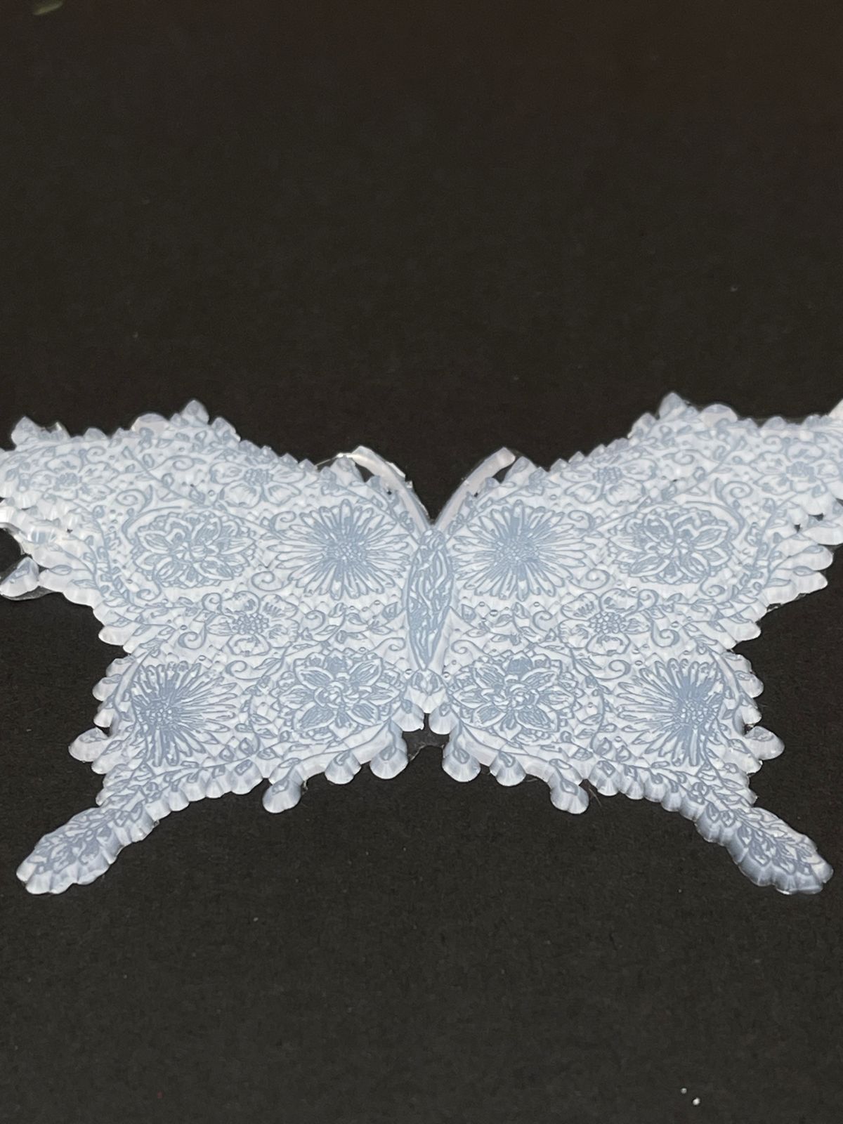Borderless Butterfly Large Silicone Inlay