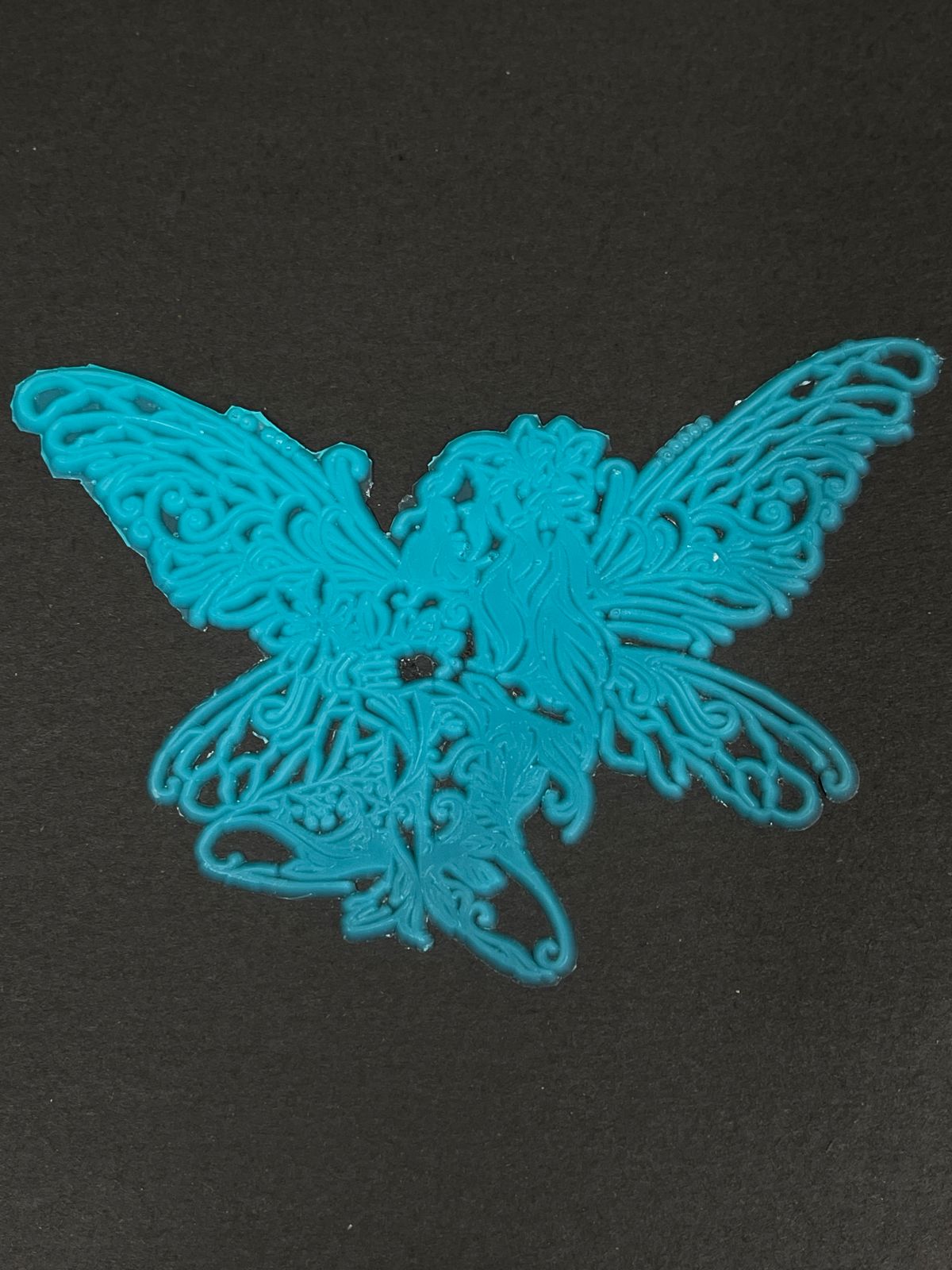 Borderless Sitting Fairy Large Silicone Inlay