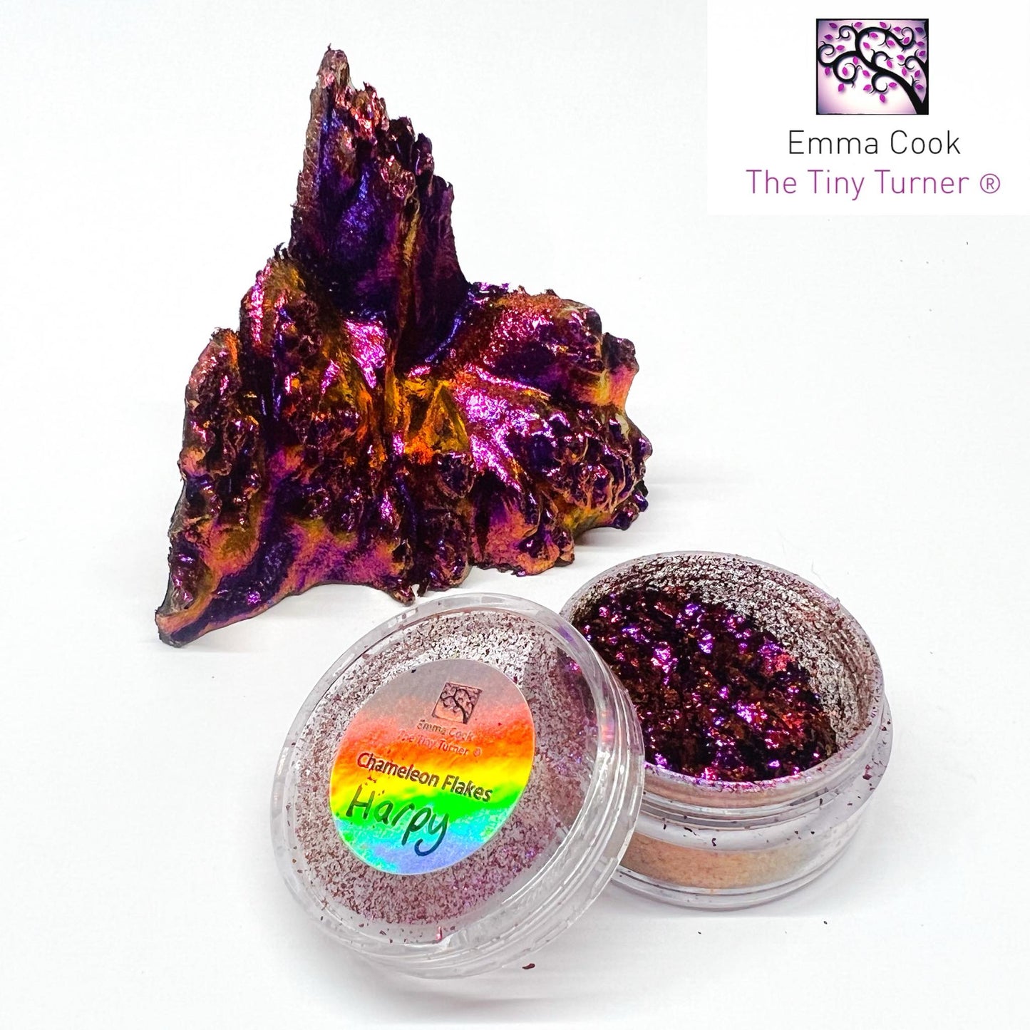 Tiny Turner Chameleon Flakes Single 0.5g Pot 'Harpy'