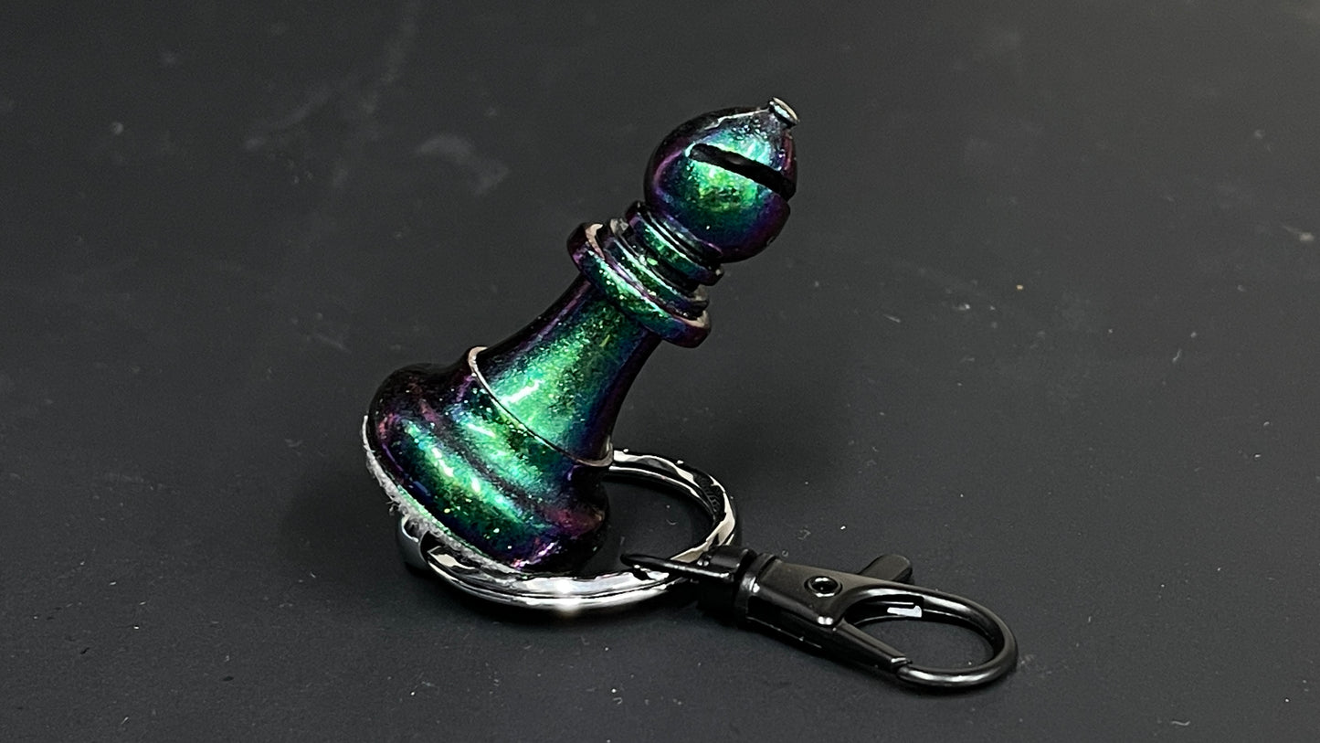 Bishop Chess Piece keyring