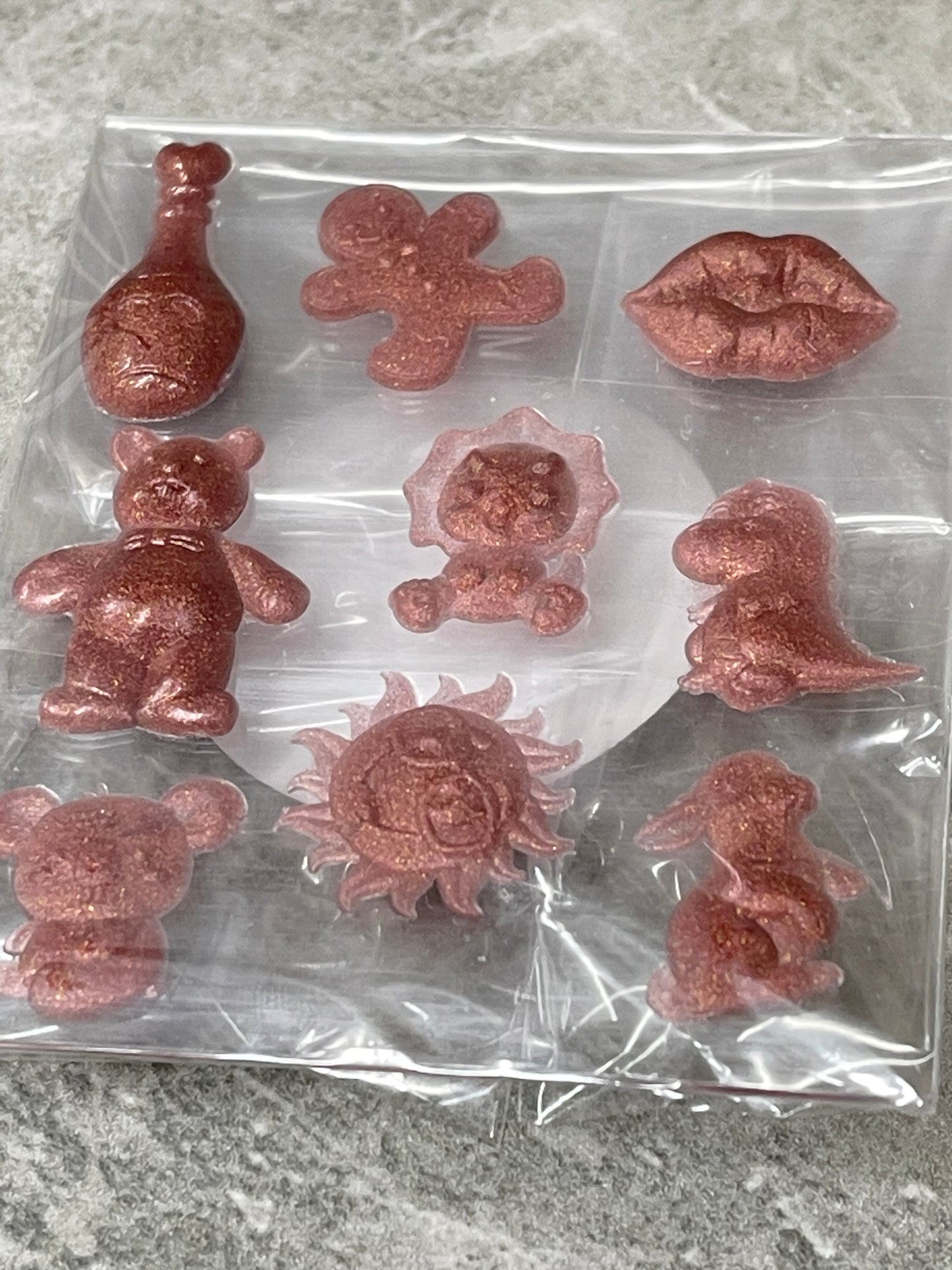 Set of 9 Borderless inlays