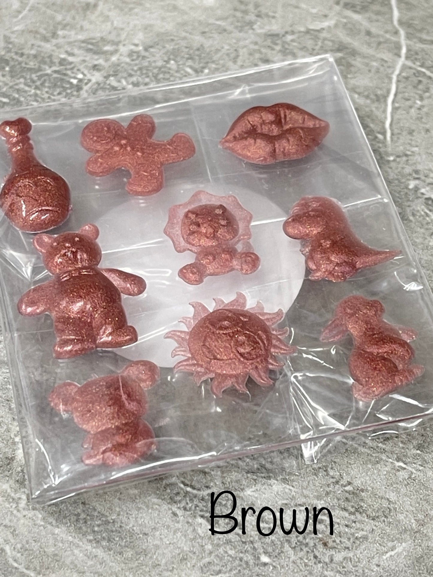 Set of 9 Borderless inlays