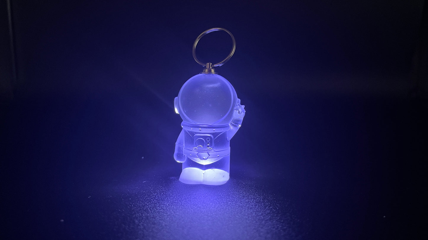 Astronaut light-up keyring
