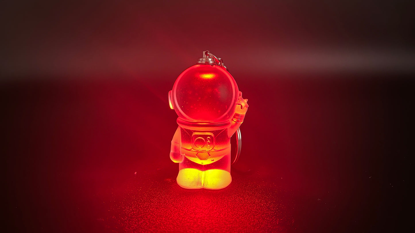 Astronaut light-up keyring