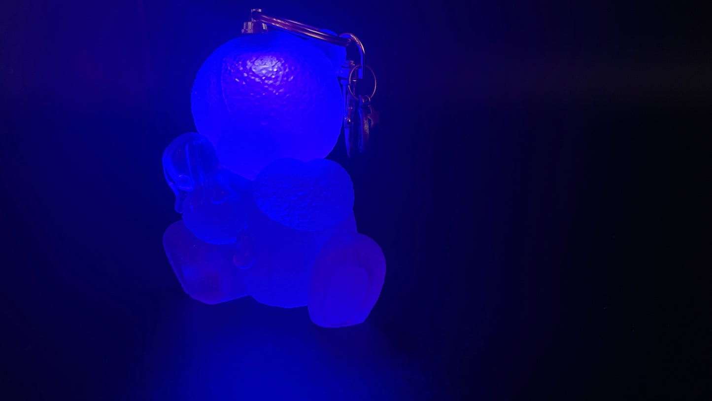 Bear light-up keyring