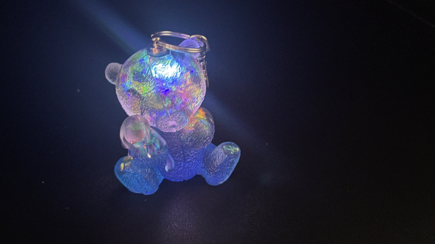 Bear light-up keyring