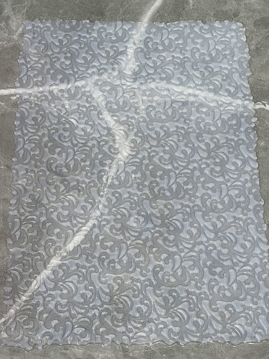 Feuilles de texture en silicone forêt