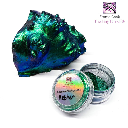 Tiny Turner Chameleon Mica Pigment Pot unique de 0,5 g « Aether »