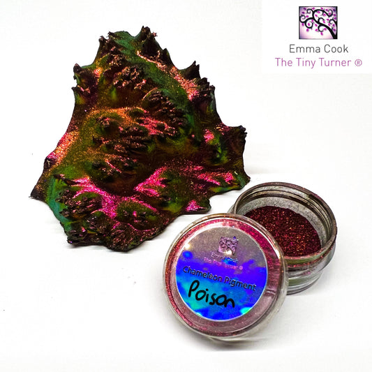 Tiny Turner Chameleon Mica Pigment Pot unique de 0,5 g « Poison »