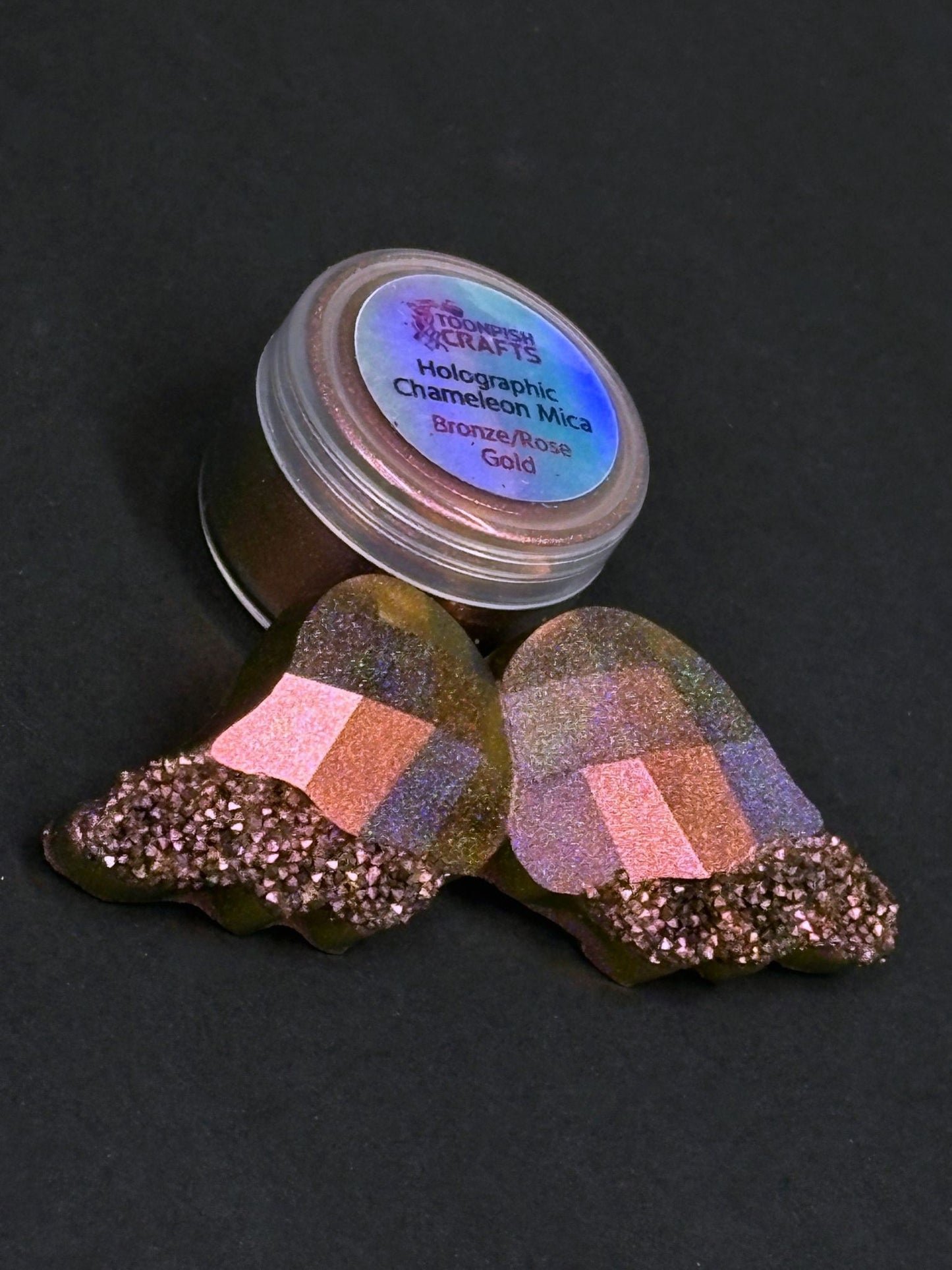 Tiny Turner Chameleon Mica Pigment Single 0.5g Pot 'Bronze/Rose Gold'