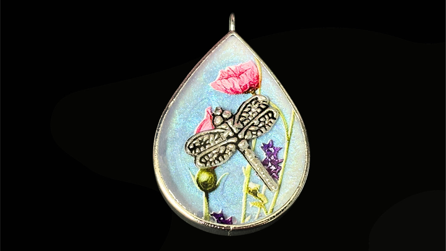 The Pear Drop Resin Pendant Collection