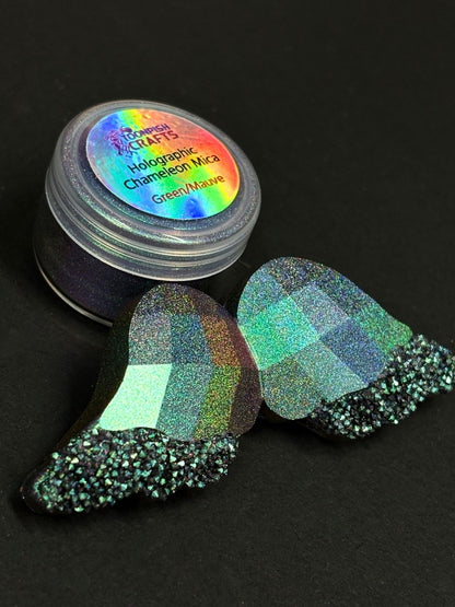 Tiny Turner Chameleon Mica Pigment Single 0.5g Pot 'Green/Mauve'