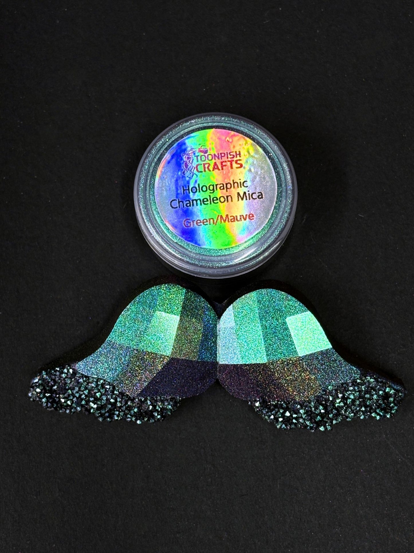 Tiny Turner Chameleon Mica Pigment Single 0.5g Pot 'Green/Mauve'
