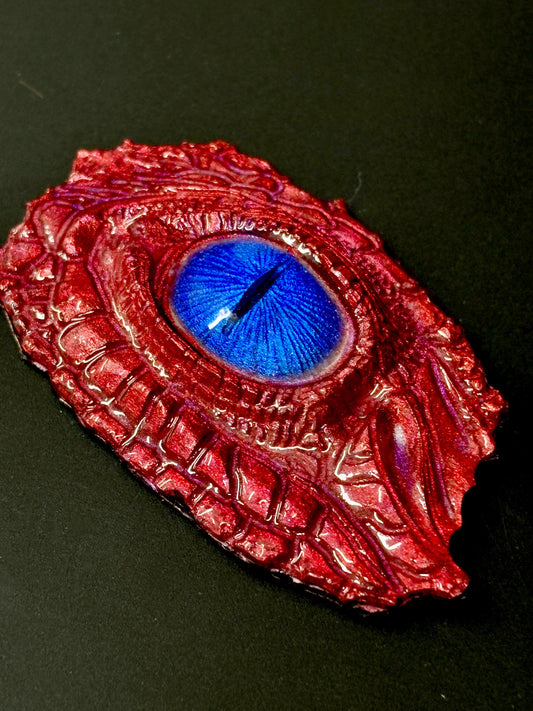 Red Dragon Eye Fridge Magnet