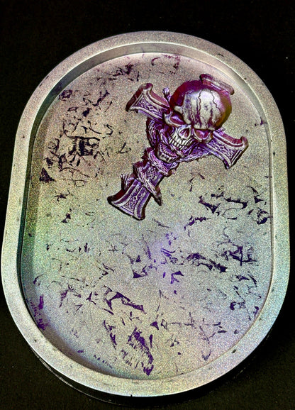 Cross and Skull Inlay