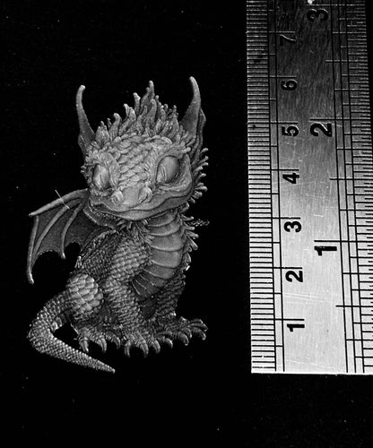 Baby Dragon Hatchling Inlay