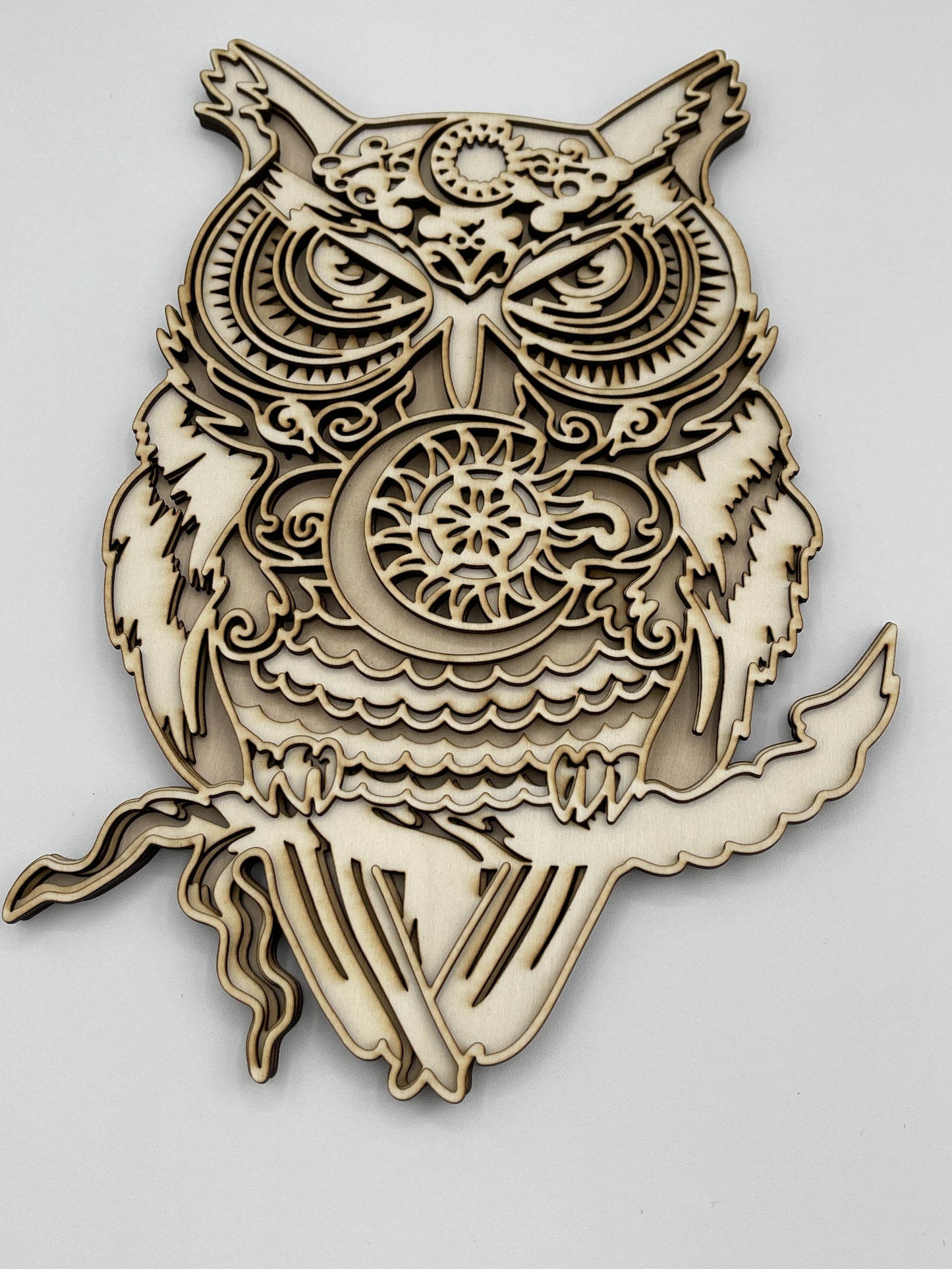 Multi-layer Laser Cut Owl Kit