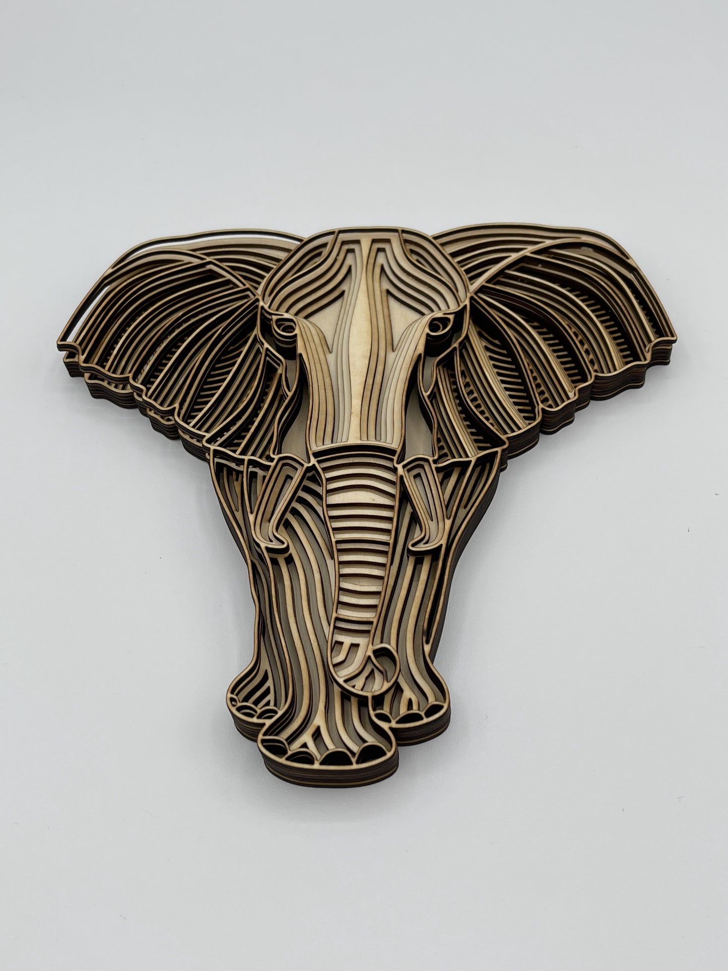 Multi-layer Laser Cut Elephant Kit