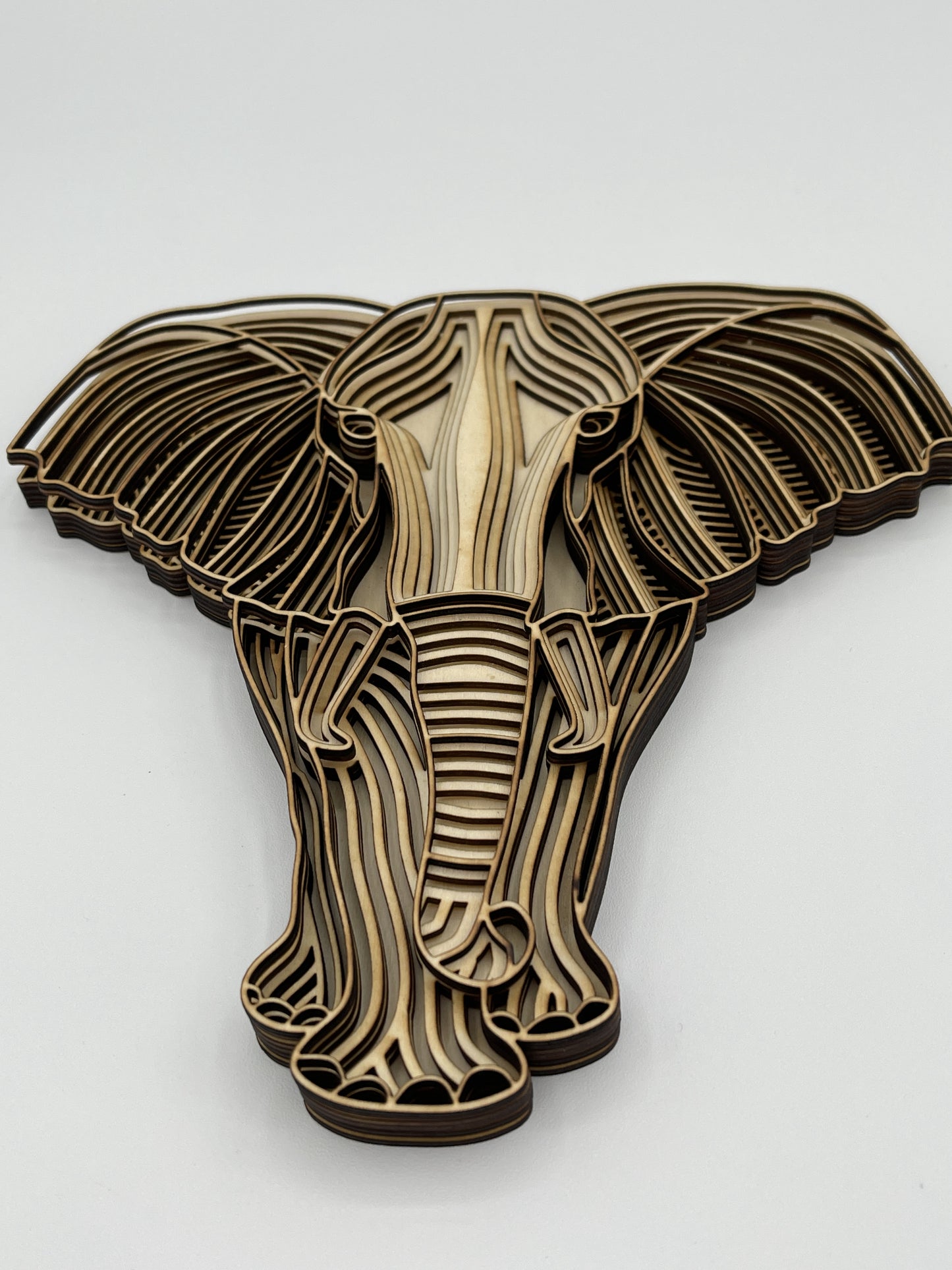 Multi-layer Laser Cut Elephant Kit