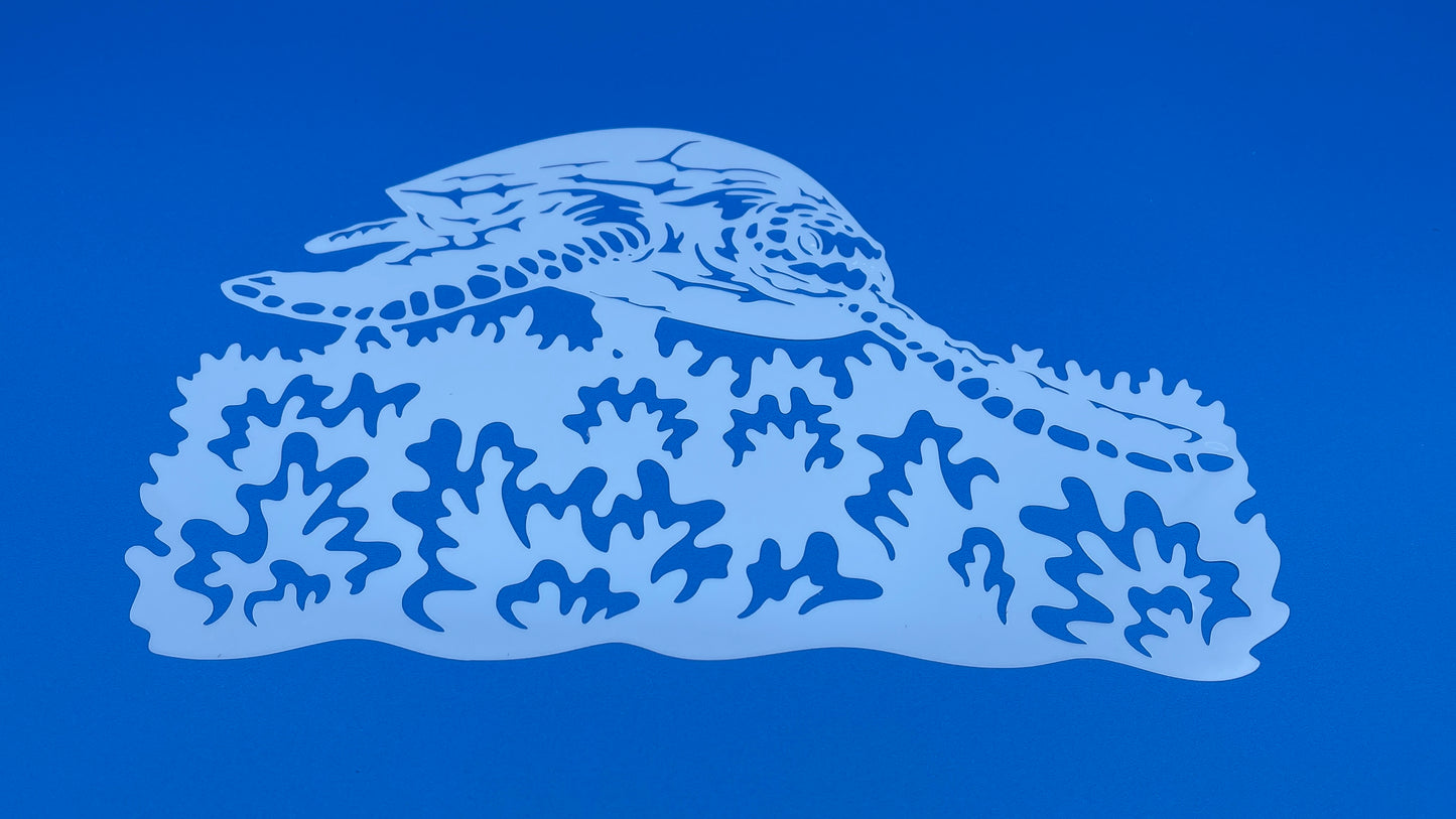 Sea Turtle Stencil