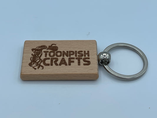 Porte-clés en bois Toonpish Crafts