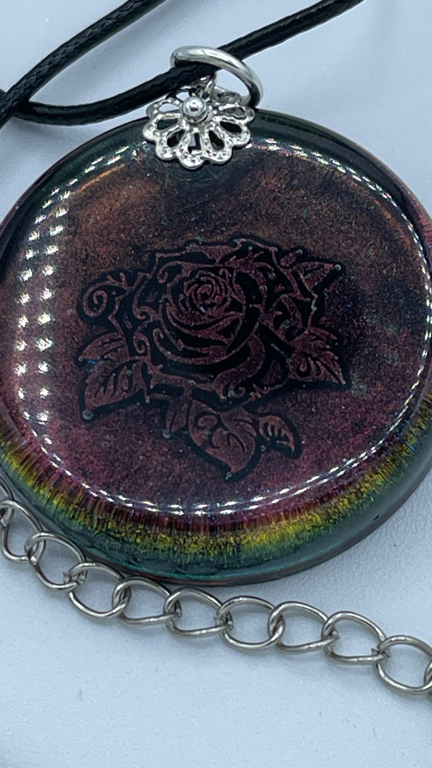 Pendentif Rose