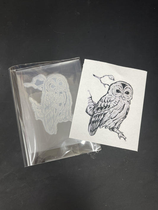 Owl Silicone Inlay 1