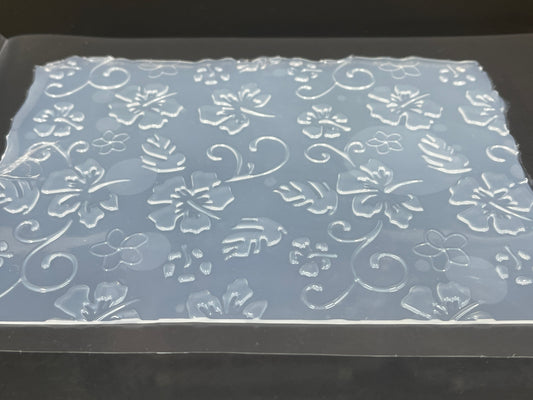 Leaves 1/2-size Silicone Inlay Sheet