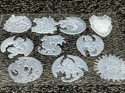 Dragon Collection Tiny Silicone Inlays SET 2