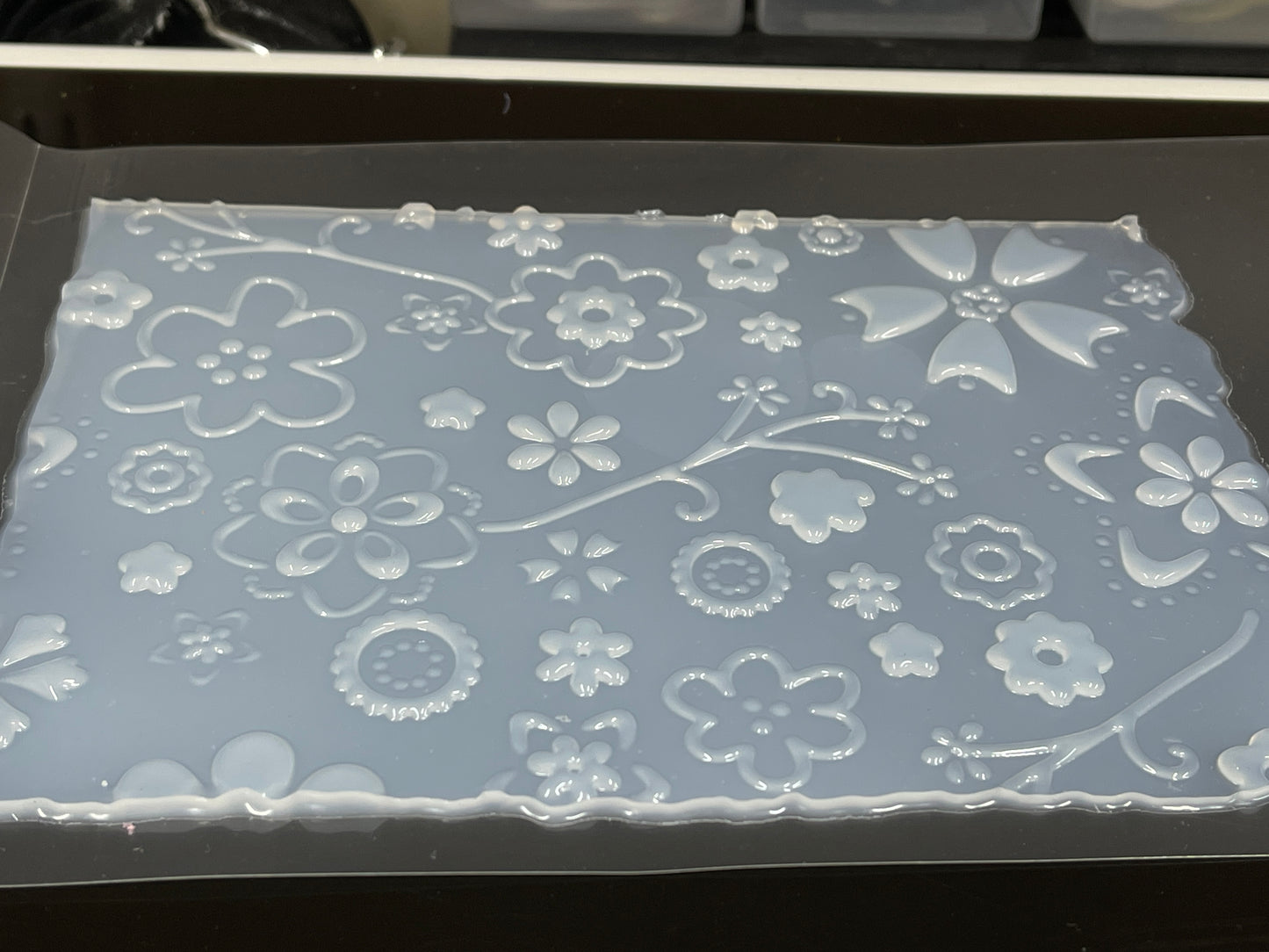 Spring 1/2-size Silicone Inlay Sheet