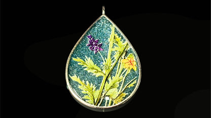 The Pear Drop Resin Pendant Collection