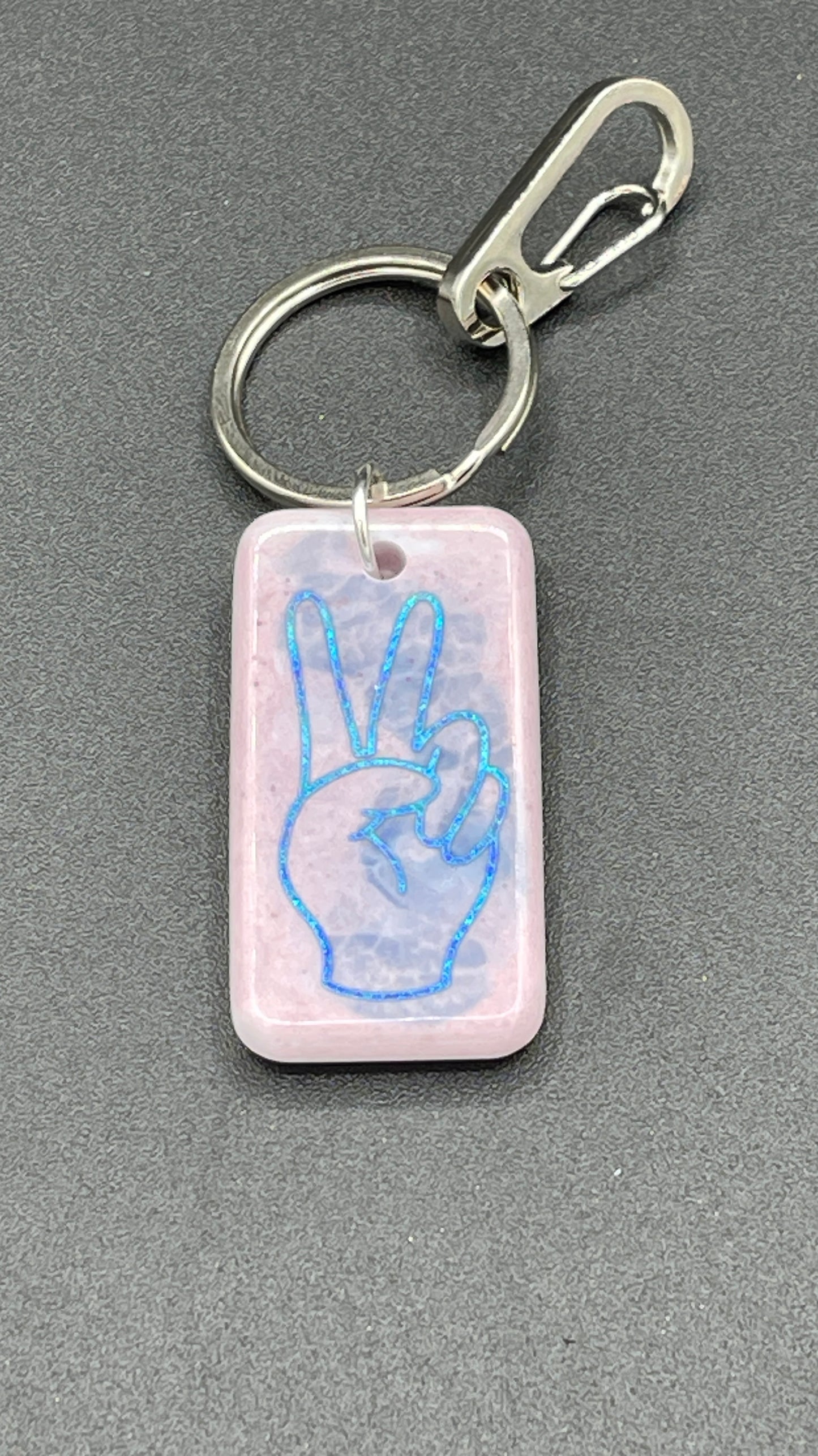 Holographic keyrings