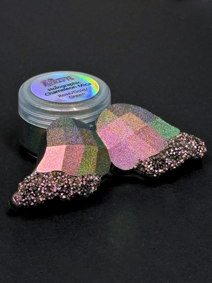 Tiny Turner Chameleon Mica Pigment Single 0.5g Pot 'Rose/Gold/Green'